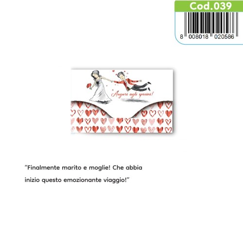 Kit ricarica Matrimonio / Porta Soldi...