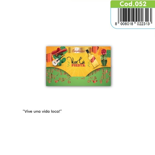 Kit ricarica Compleanno / Porta Soldi...