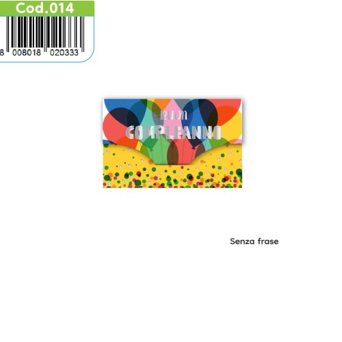 Kit ricarica Compleanno / Porta Soldi...