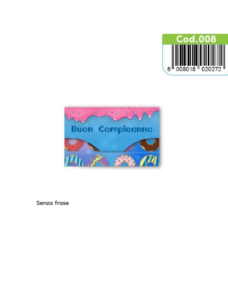 Kit ricarica Compleanno / Porta Soldi Deluxe