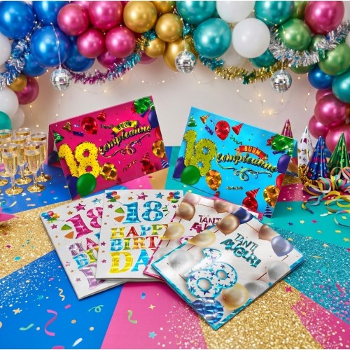 Kit ricarica 18 Anni / biglietti di...