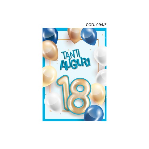 Kit ricarica 18 Anni / biglietti di...