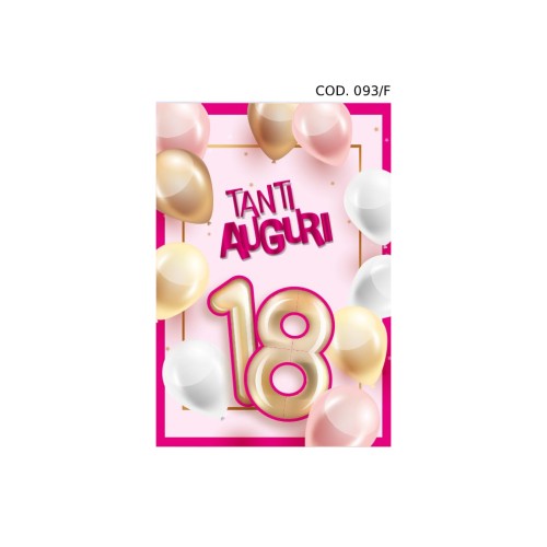 Kit ricarica 18 Anni / biglietti di...