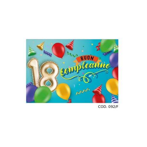 Kit ricarica 18 Anni / biglietti di...