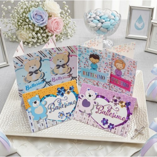 Kit ricarica Battesimo / biglietti di...