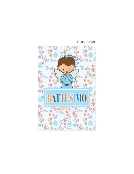 Kit ricarica Battesimo / biglietti di auguri mod. Flash