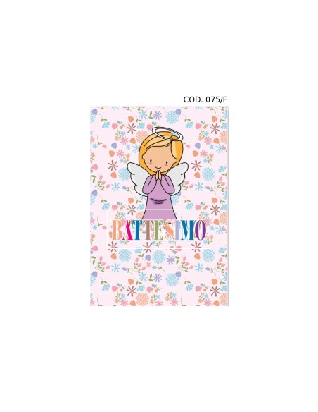 Kit ricarica Battesimo / biglietti di auguri mod. Flash