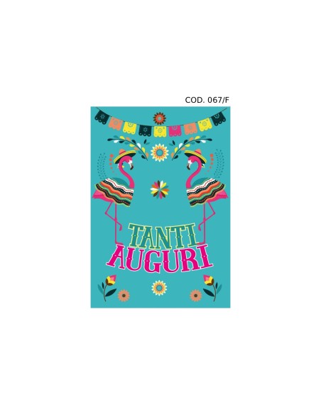 Kit ricarica Tanti auguri / biglietti di auguri mod. Flash