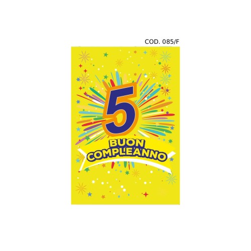 Kit ricarica Compleanni (2, 3, 4, 5,...