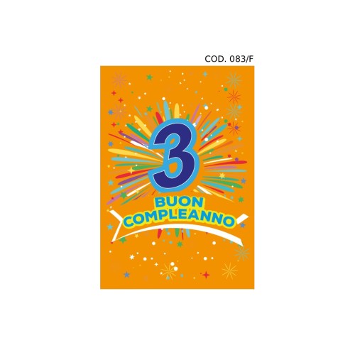 Kit ricarica Compleanni (2, 3, 4, 5,...