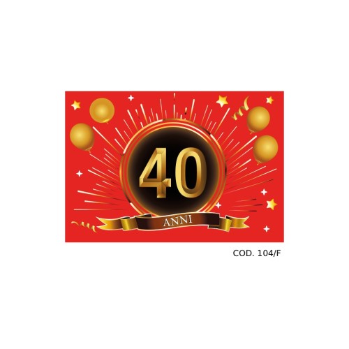 Kit ricarica Compleanni (30, 40, 50,...