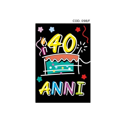 Kit ricarica Compleanni (30, 40, 50,...