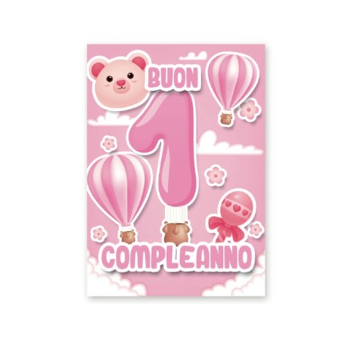 Kit ricarica Compleanni (1, 2, 3, 4,...