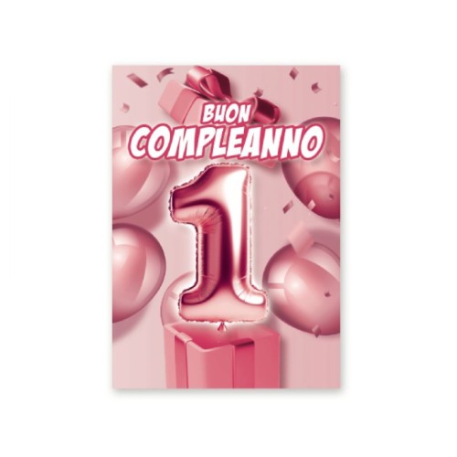 Kit ricarica Compleanni (1, 2, 3, 4,...