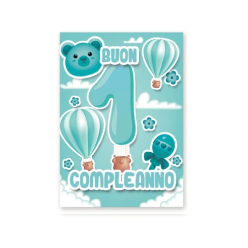 Kit ricarica Compleanni (1, 2, 3, 4,...