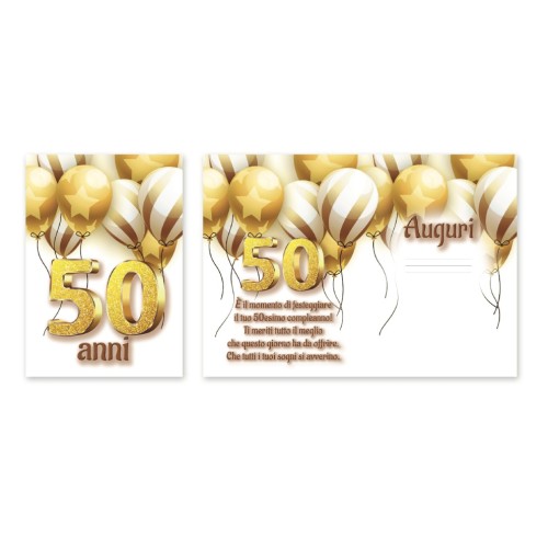 Kit ricarica Compleanni (20, 30, 40...