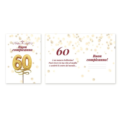 Kit ricarica Compleanni (20, 30, 40...