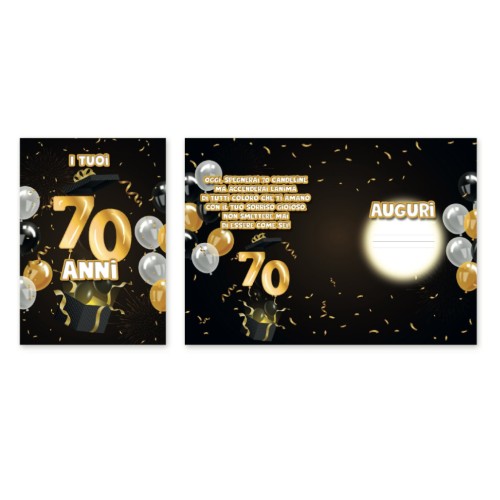 Kit ricarica Compleanni (20, 30, 40...