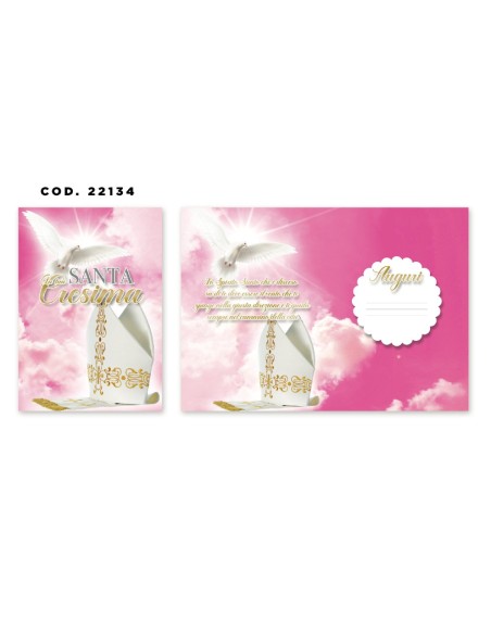 Kit ricarica Cresima / biglietti di auguri mod. Basic