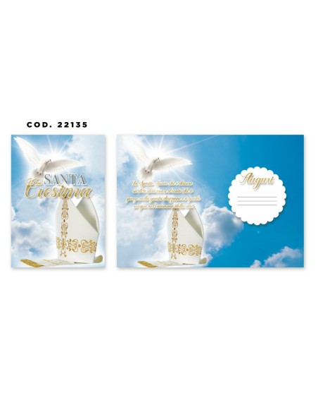 Kit ricarica Cresima / biglietti di auguri mod. Basic