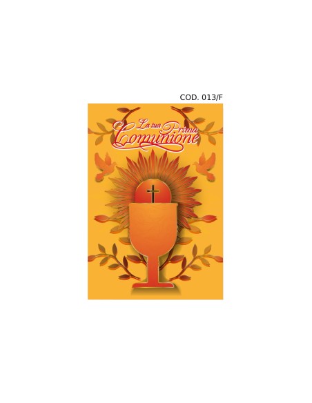 Kit ricarica Prima Comunione / biglietti di auguri mod. Flash