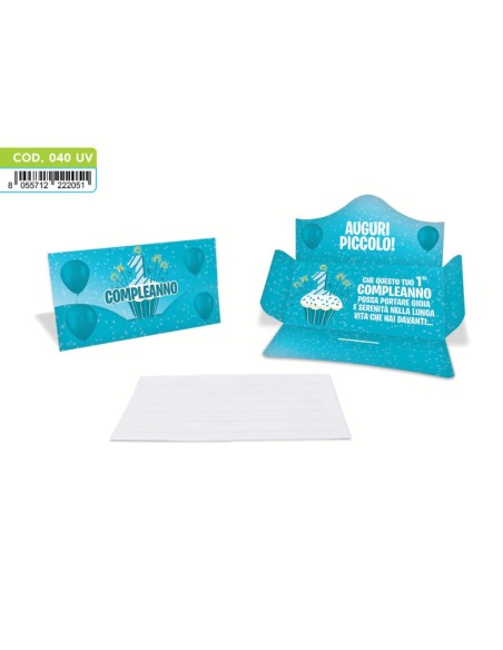 Kit ricarica Compleanno (1 anno) / Porta Soldi Basic