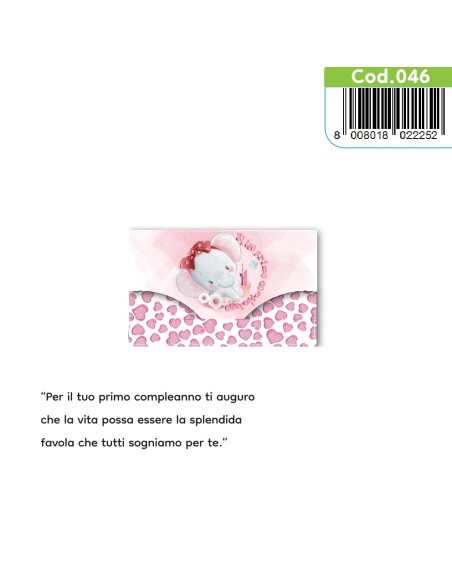 Kit ricarica Compleanno (1 anno) / Porta Soldi Deluxe