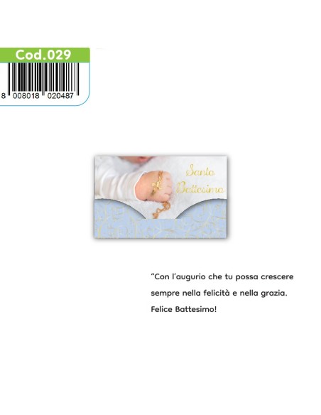 Kit ricarica Battesimo / Porta Soldi Deluxe