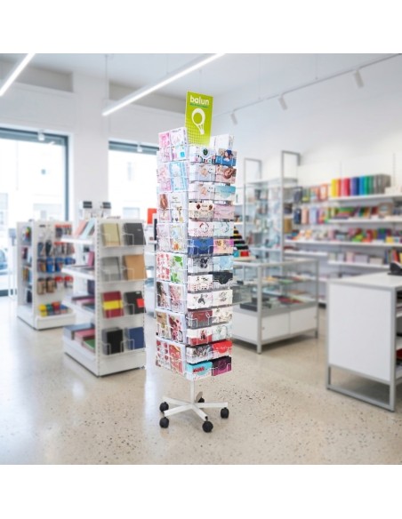 Espositore da terra girevole / Combo: Biglietti di auguri + Porta Soldi (pz. 2016)