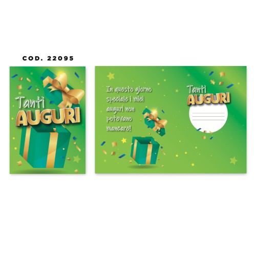 Kit ricarica Tanti Auguri / biglietti...