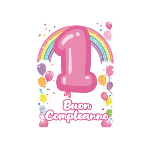 Kit ricarica Compleanni (1, 2, 3, 4,...