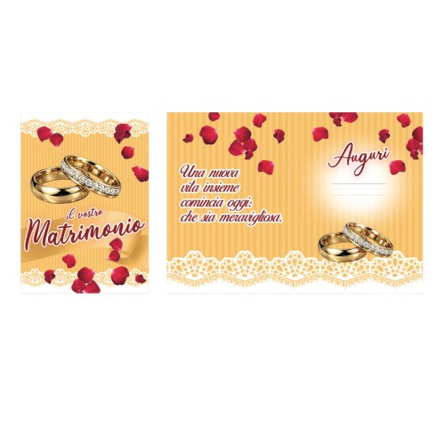 Kit ricarica Matrimonio / biglietti...