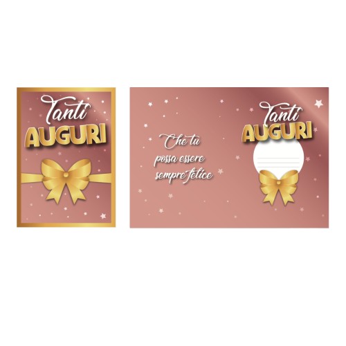 Kit ricarica Tanti Auguri / biglietti...