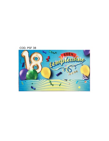 Kit ricarica 18 Anni / Porta soldi Flash