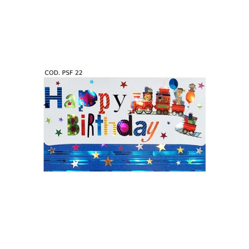 Kit ricarica Happy Birthday / Porta...