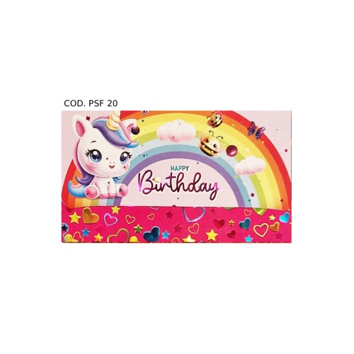 Kit ricarica Happy Birthday / Porta...