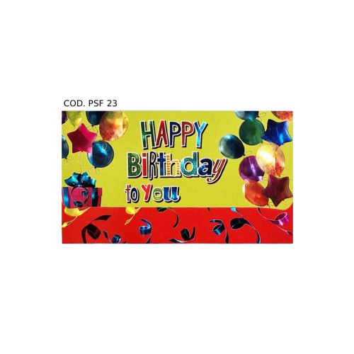Kit ricarica Happy Birthday / Porta...