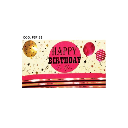 Kit ricarica Happy Birthday / Porta...