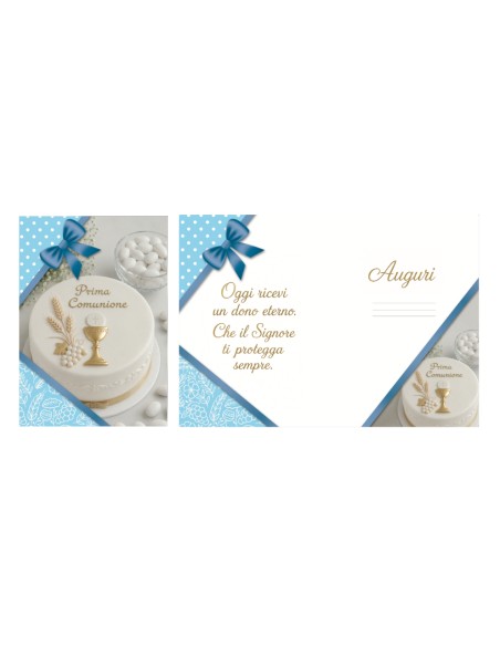Kit ricarica Prima Comunione / biglietti di auguri mod. Basic