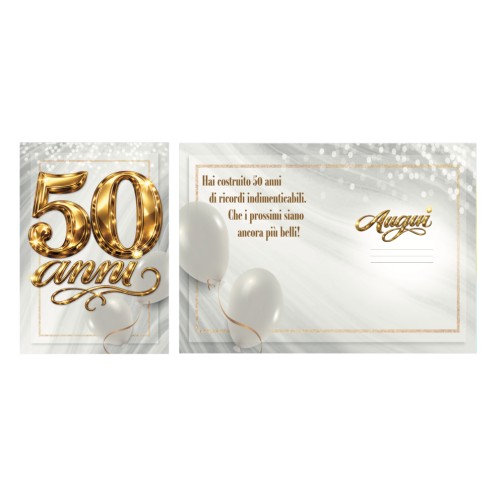 Kit ricarica Compleanni (20, 30, 40...