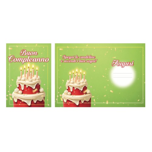 Kit ricarica Compleanno / biglietti...