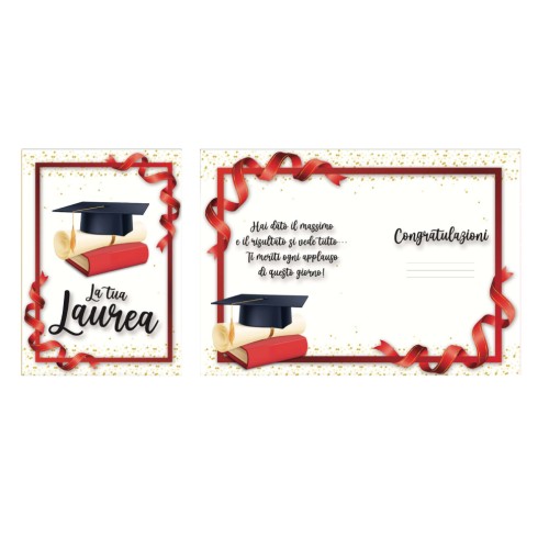 Kit ricarica Laurea / biglietti di...
