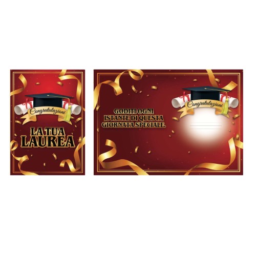 Kit ricarica Laurea / biglietti di...