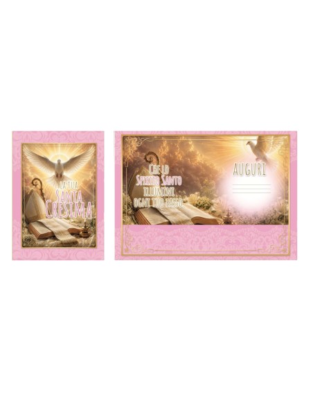 Kit ricarica Cresima / biglietti di auguri mod. Basic