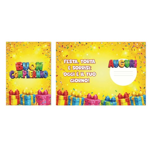 Kit ricarica Compleanno / biglietti...