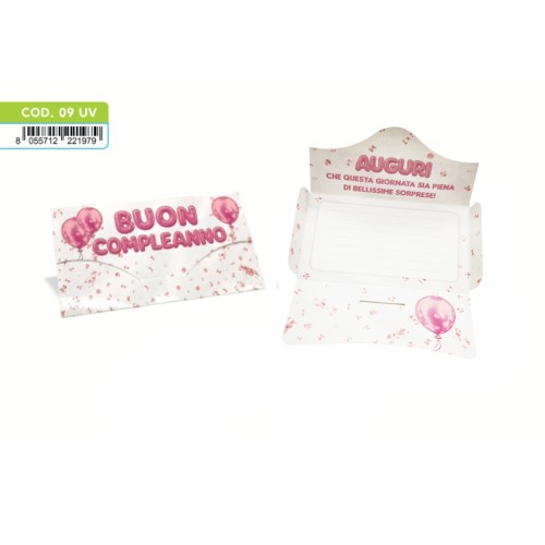Kit ricarica Buon Compleanno / Porta...