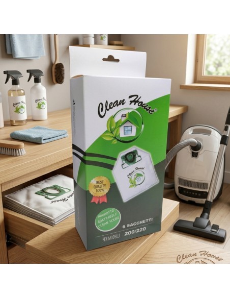 Sacchetti in microfibra compatibile Vorwerk / Folletto (mod. 200, 220)
