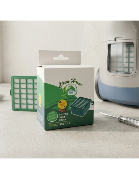 Filtro Hepa aspirapolvere compatibile Vorwerk / Folletto (mod. 130, 131)